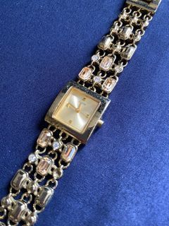 Guess Women’s watch (gold plated/with gem stones)