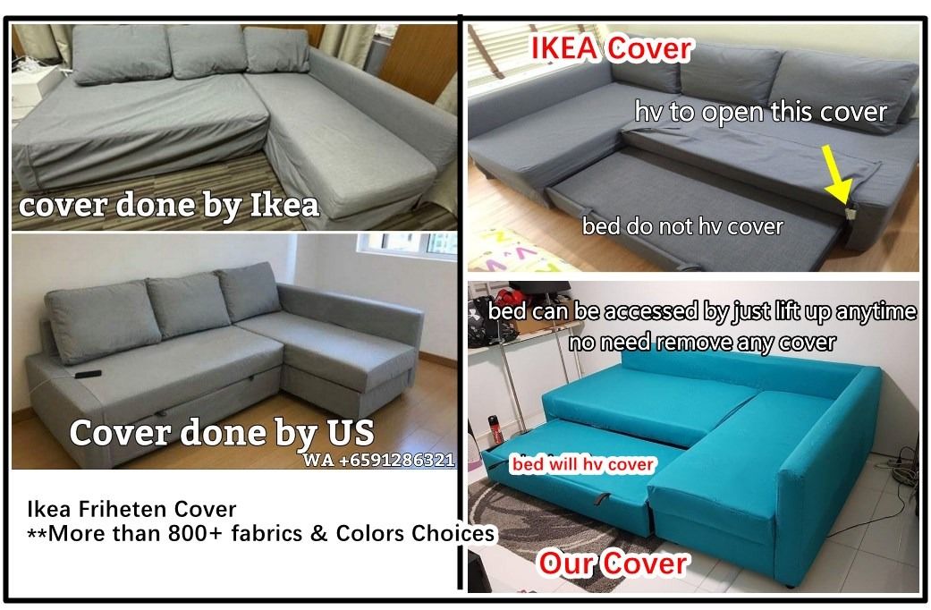 Corner Sofa Solsta Sofa Bed Cover Solsta Sofa Bed Cover, Blue, 705