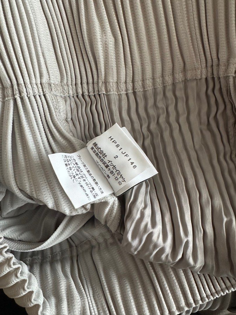 パンツ FW14 ISSEY MIYAKE MEN PES Hakama Pants Homme Plissé Issey Miyake Hakama Pants, Men's Fashion