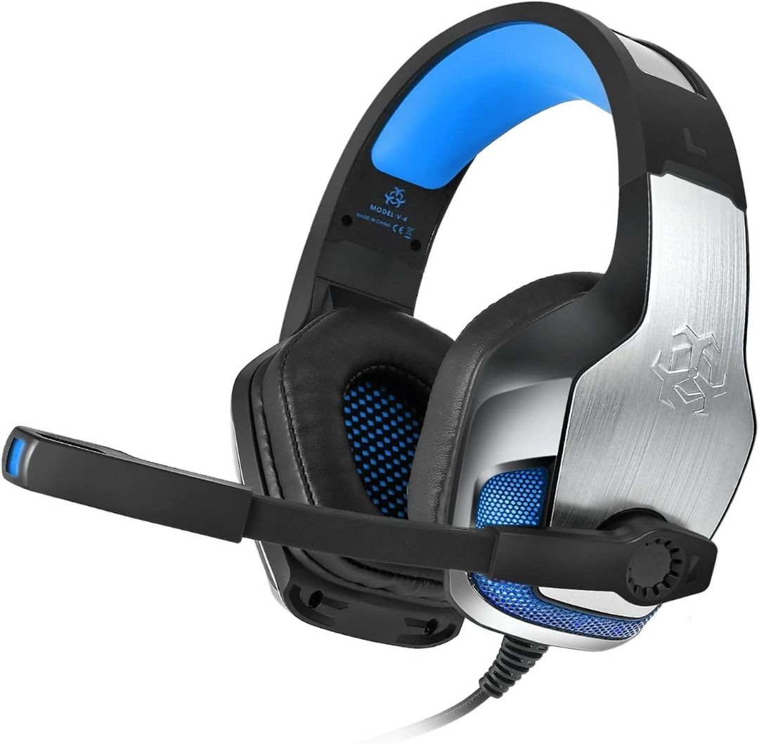 Hunterspider V4 Gaming Headset for PS4 Xbox One Nintendo Switch PC Mac Laptop Over Ear Gaming