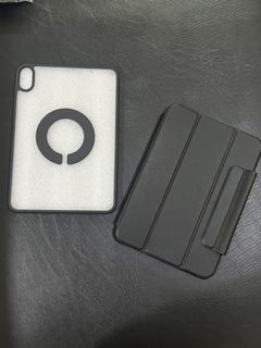 Ipad mini 6 leather smart magnetic case