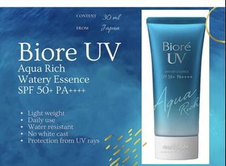 Japan Pasabuy 🇯🇵 Biore UV Spf 50+ Sunscreen