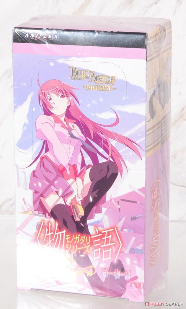 Japanese Build Divide -Bright- Booster Box Monogatari Series, Hobbies &  Toys, Toys & Games on Carousell