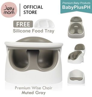 Jelly Mom Premium Wise Chair (Grey)