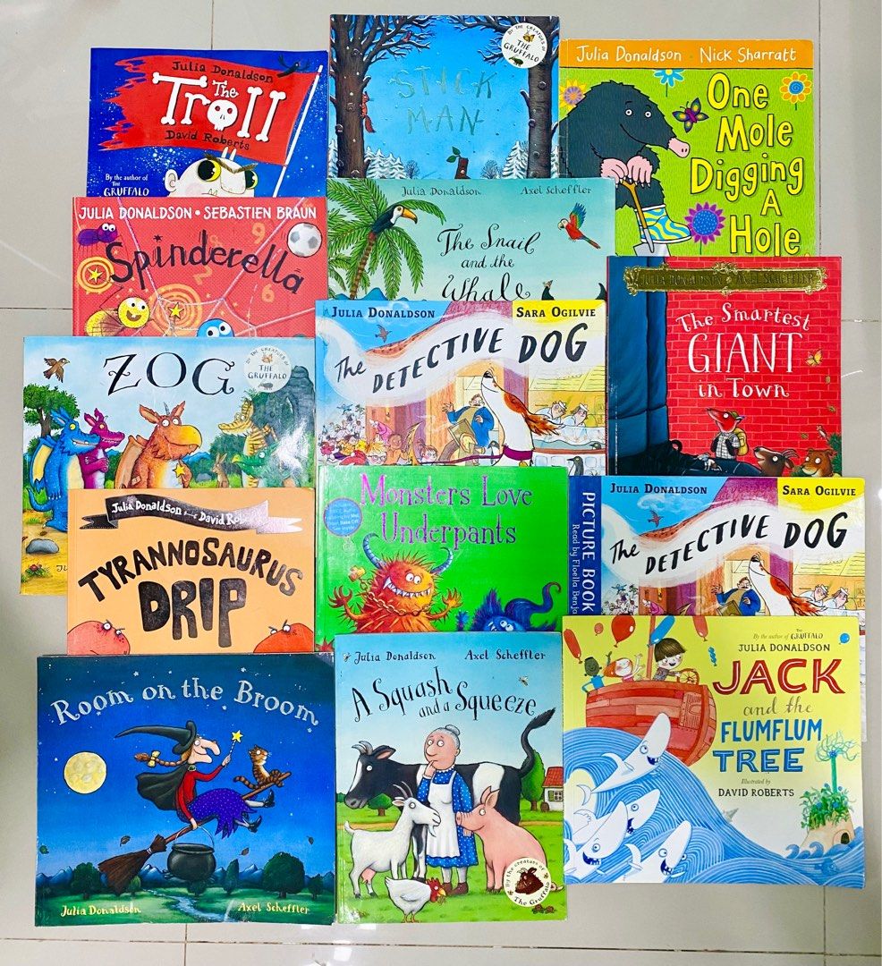 Julia Donaldson’s Books (Category: Children's Books) located in Roxas City. Submitted by jazzjaxstuff (Listing ID 1300126415, Image 1). Description: .