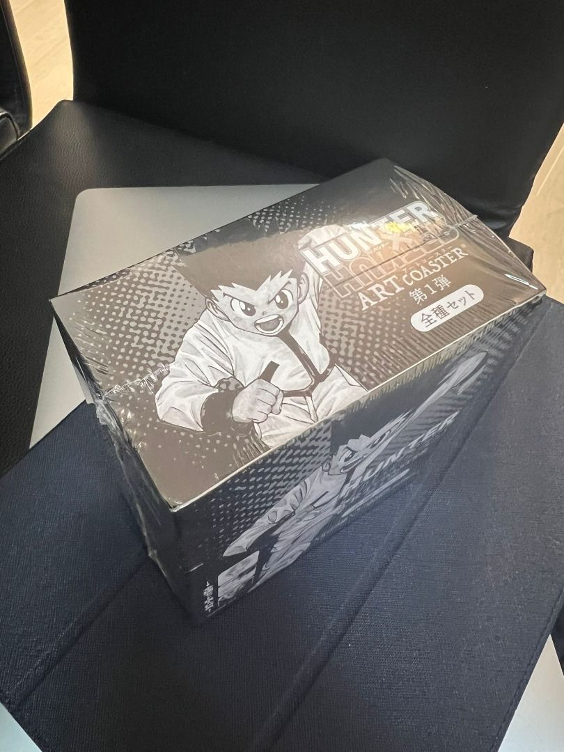 購自日本Jump Shop] HUNTER x HUNTER Art Coaster®第1弹, 全種セット
