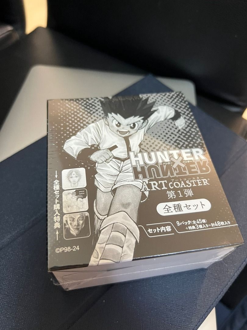 購自日本Jump Shop] HUNTER x HUNTER Art Coaster®第1弹, 全種セット