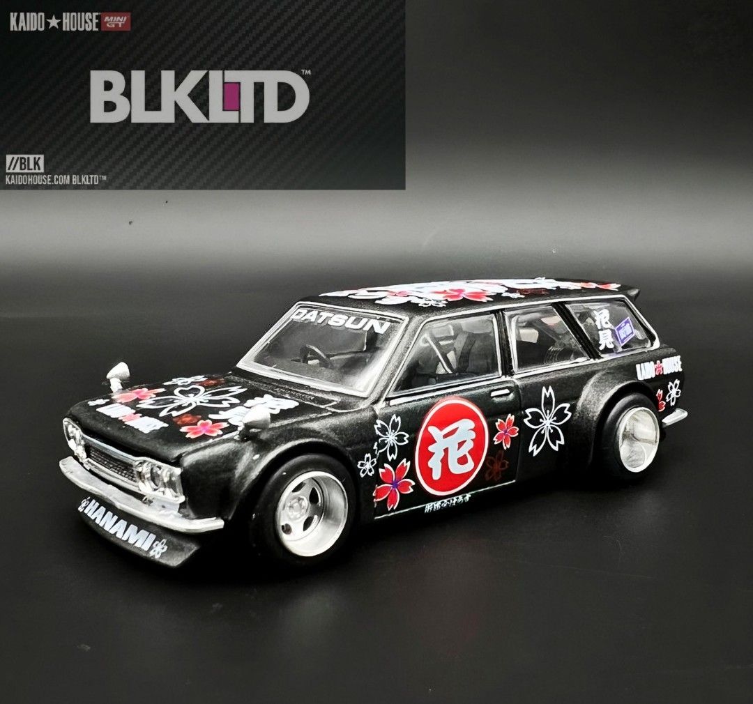 Kaido House BLKLTD Hanami 510 Wagon MINI GT Limited 1:64, Hobbies 