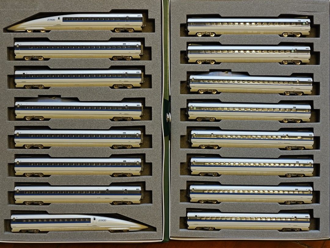 KATO 10-510他　500系新幹線　16両 KATO500系 新幹線「のぞみ」16両フルセット 10-510、511、512