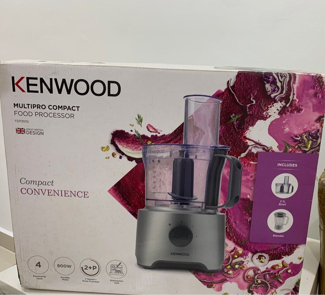 Kenwood Multipro compact food processor, TV & Home Appliances, Kitchen