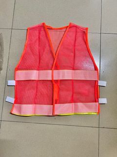 Kids costume safety vest for Moving up day