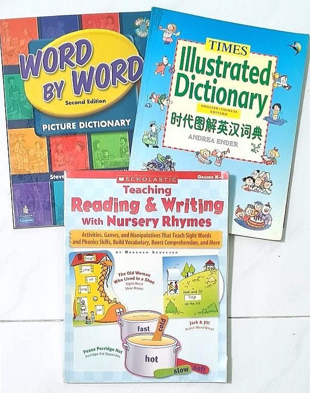 Longman Word By Word Picture Dictionary / Times Illustratred Dictionary ...