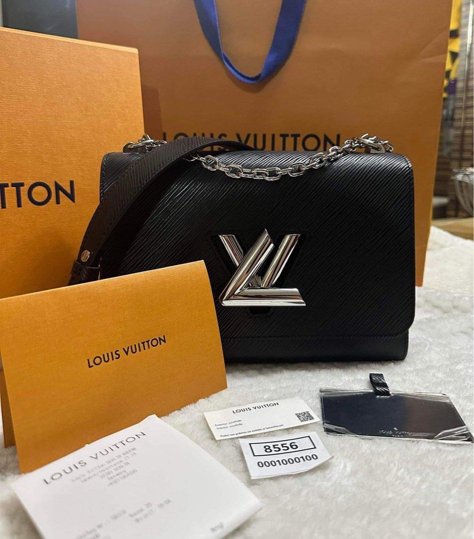 Louis Vuitton Twist MM (Category: Luxury Bags & Wallets) located in Quezon City. Submitted by curatedbyamethyst (Listing ID 1300178499, Image 1). Description: Complete with receipt Rank A-SA Year 2023(microchipped).