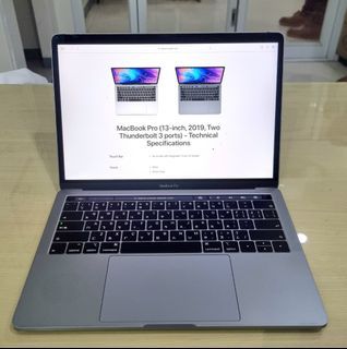 Macbook Pro 2019 Space Gray With Touchbar