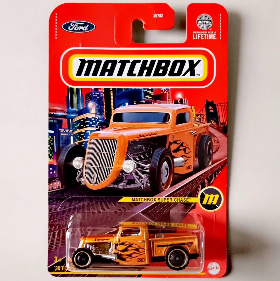 MATCHBOX SUPER CHASE 2024 35 Ford Pickup Super Treasure Hunt Diecast 1 64 Scale