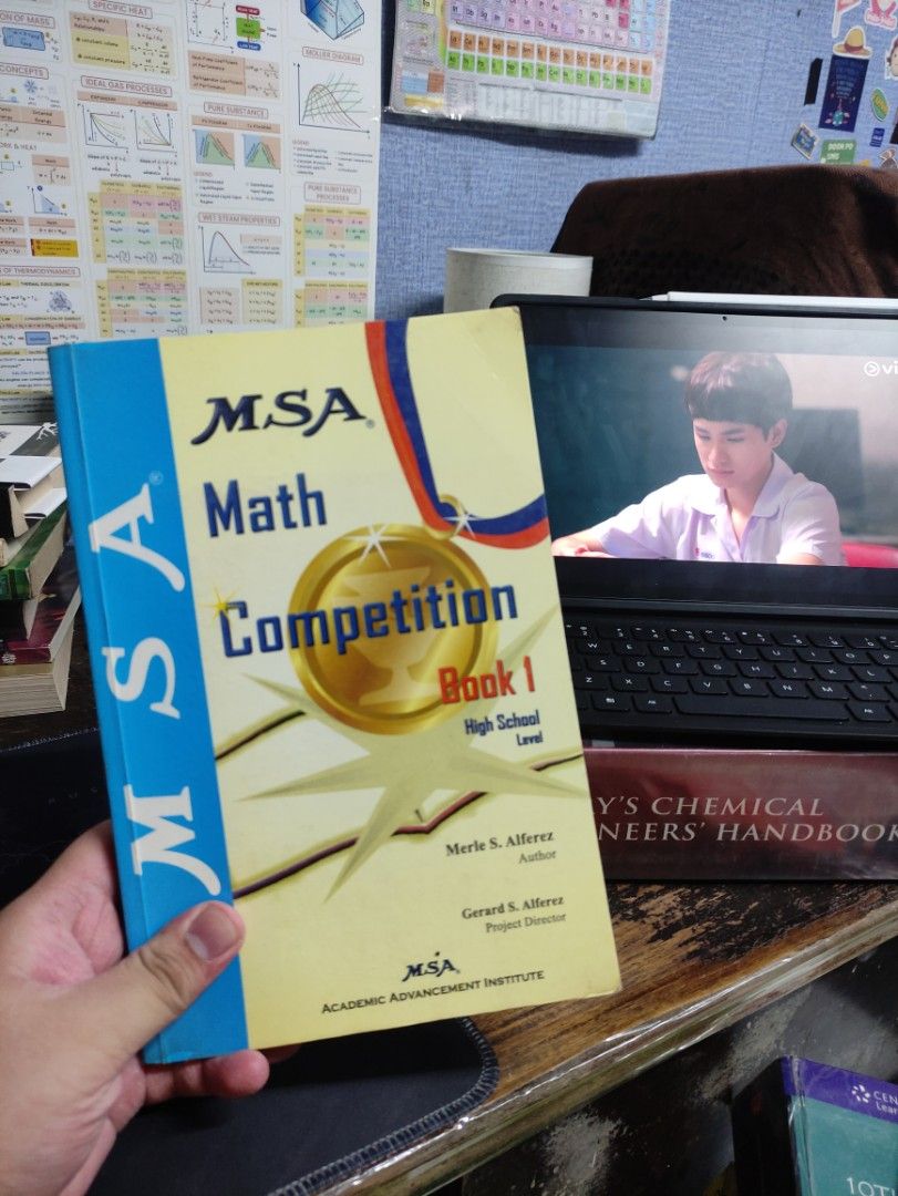 Math Compition Book MSA Math Competition Book High School Level, Hobbies & Toys, Books ...