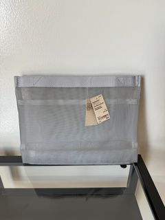 Muji gray Nylon Mesh Bag