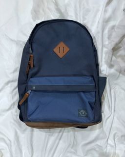 Navy Blue Parkland Backpack with laptop sleeve