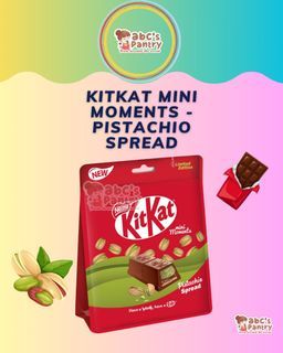 NESTLE DUBAI | KitKat Mini Moment with Pistachio Spread Chocolate | Limited Edition