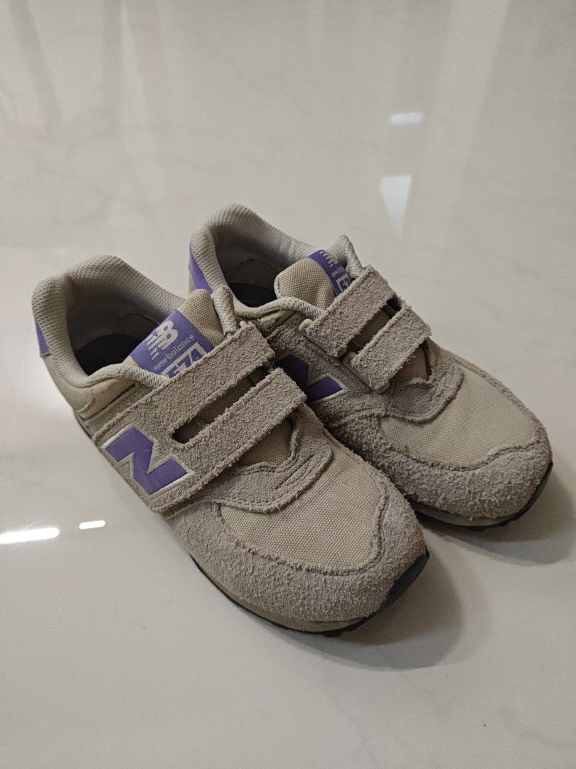 New Balance Kids 574 Grey Velcro EUR 35