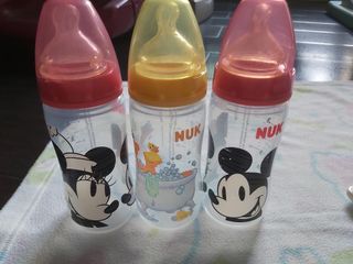 NUK feeding bottles 10oz 3pcs