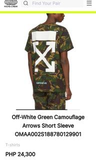OFF-WHITE TEMPERATURE CAMOUFLAGE TEE