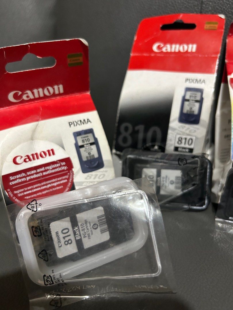 Original Empty Canon Cartridge 810 & 811 (Category: Printers, Scanners & Copiers) located in Quezon City. Submitted by decluttering_randomstuff (Listing ID 1300246399, Image 2). Description: (REMAINING STOCK: 3 PCS 810 Cartridge) Empty Cartridge for Canon. Cartridge 810 and 811 J&T express to be shouldered by the buyer. Can be delivered ASAP MOP: Gcash.