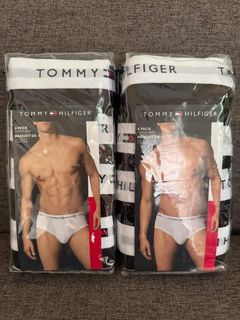 💯Original Tommy Hilfiger 4-Pack Classic Brief • BLACK • SMALL (28-30 inches)