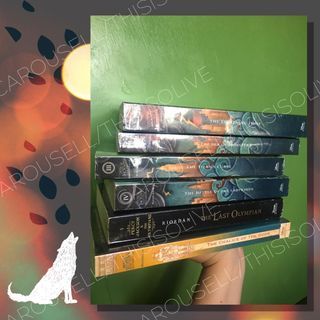 Percy Jackson and the Olympians series SET - Paperback - Preloved