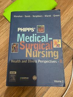Phipp’s Medical Surgical Nursing Thick Book Volume 2