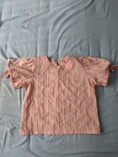 Pink top/ blouse - good for summer
