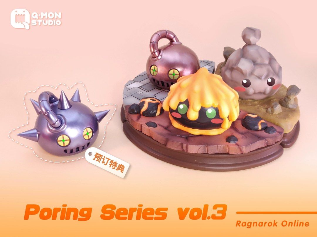 Ragnarok Online Poring Ragnarok Monsters Mouse Pad Desk Mat Poring