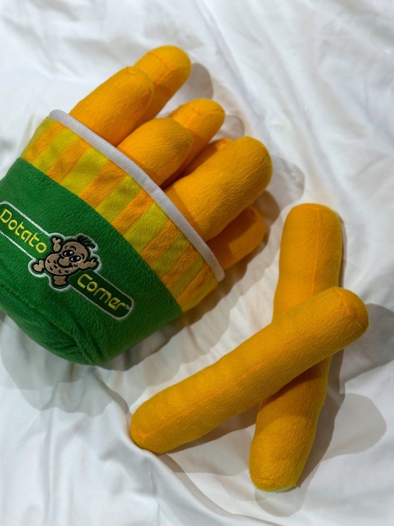 Potato Corner Fries Poco Plushie (Category: Plushies & Soft Toys) located in Del Monte. Submitted by popcornreport (Listing ID 1300191412, Image 1). Description: .