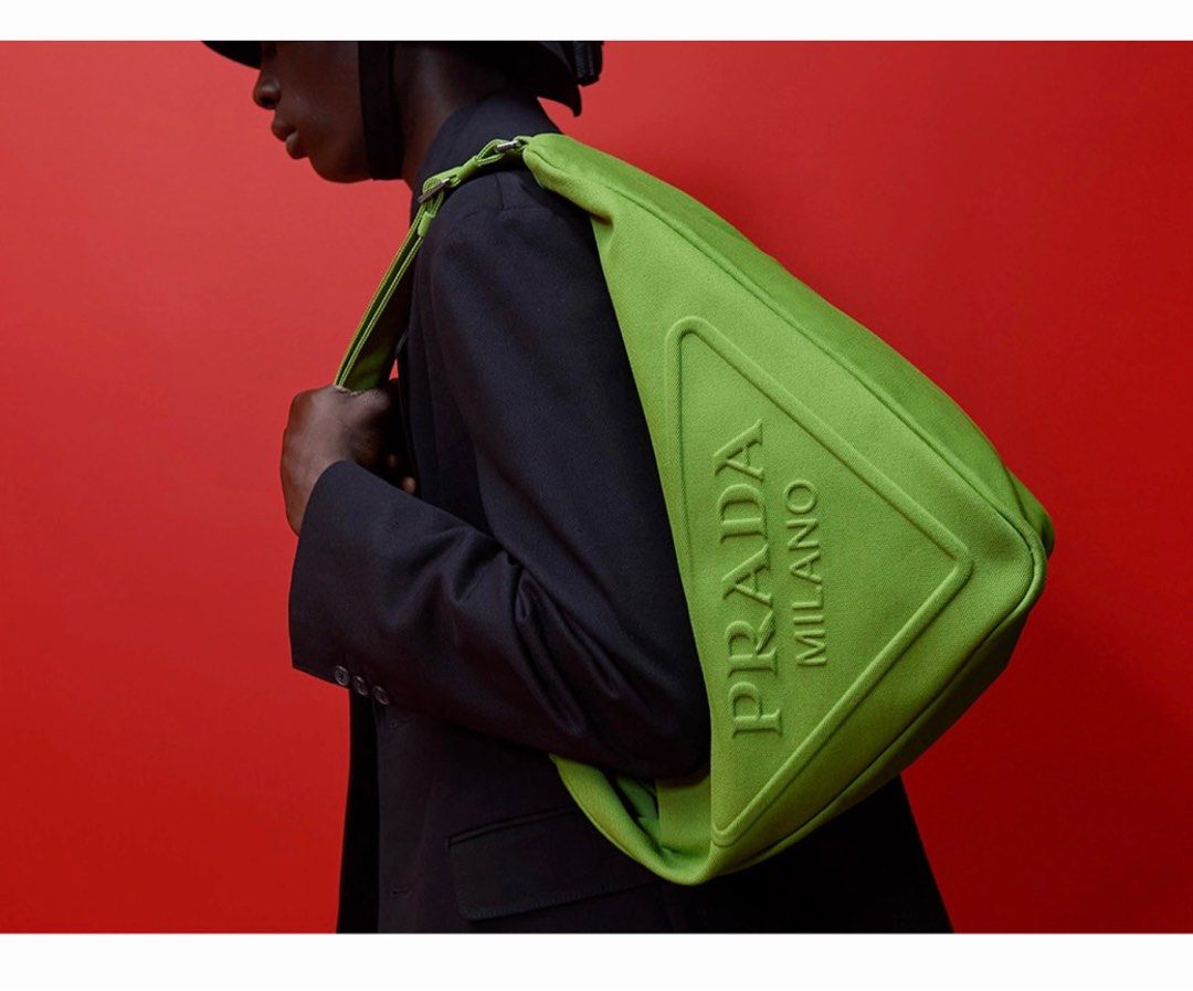 Prada milano triangle bag Clearance