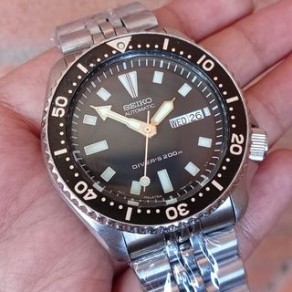 Rare Seiko 7S26-0028 SKX173 "Malaysia Dial" Diver's 200 Meters Watch