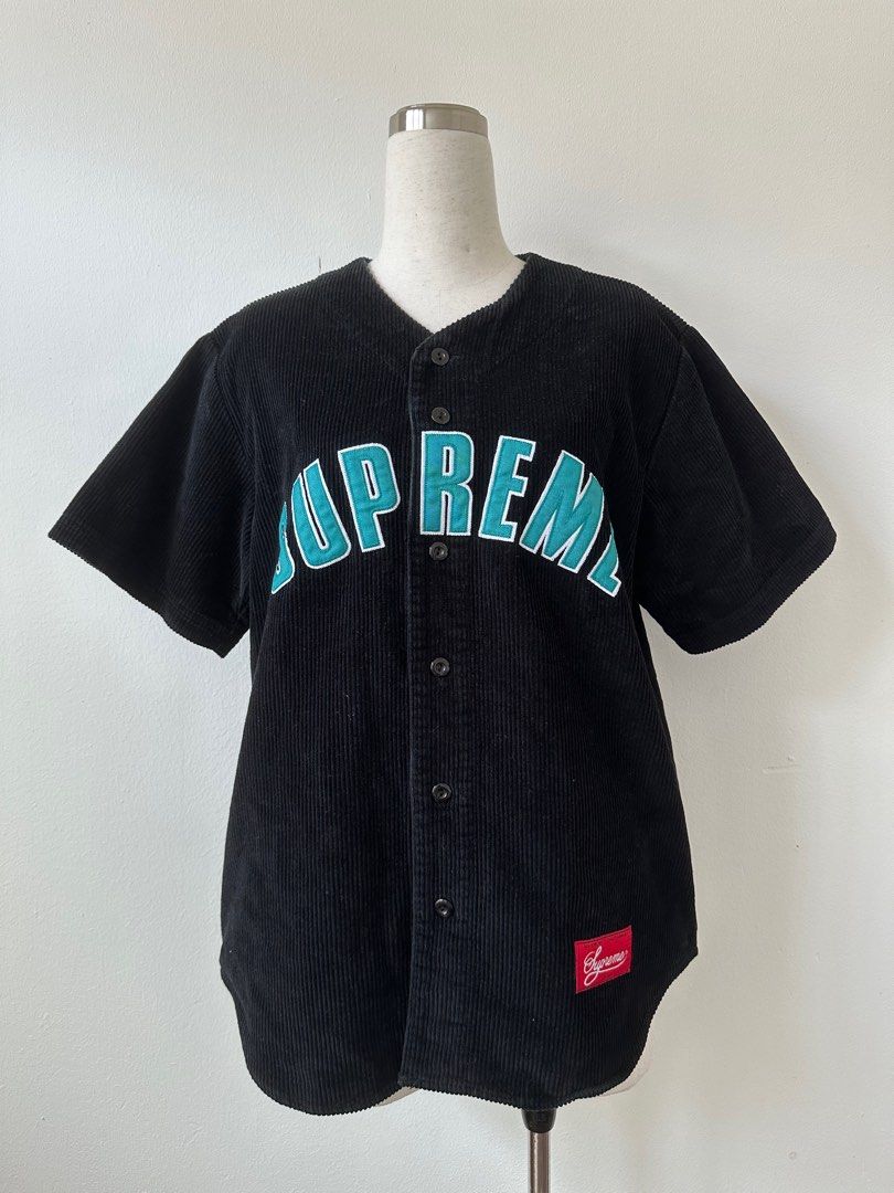 Supreme Corduroy Baseball Jersey（Jual Supreme Corduroy Baseball 