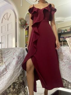 Red dress prom For Sale | Dresses | Carousell Singapore