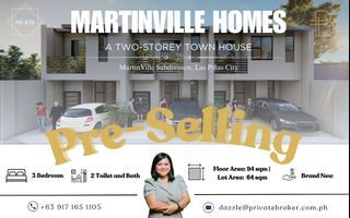 Rent to Own 3 Bedroom Townhouse Available Now in Martinville Subdivision, Las Piñas City!