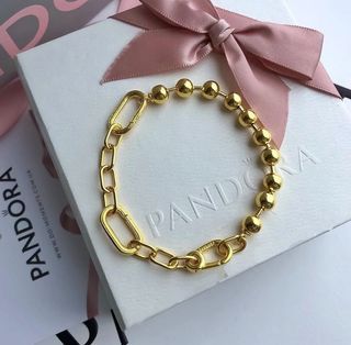 SALE! Pandora gold link bracelet