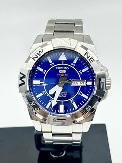 Seiko 5 Sports 6N1873 Blue Dial Stainless Steel