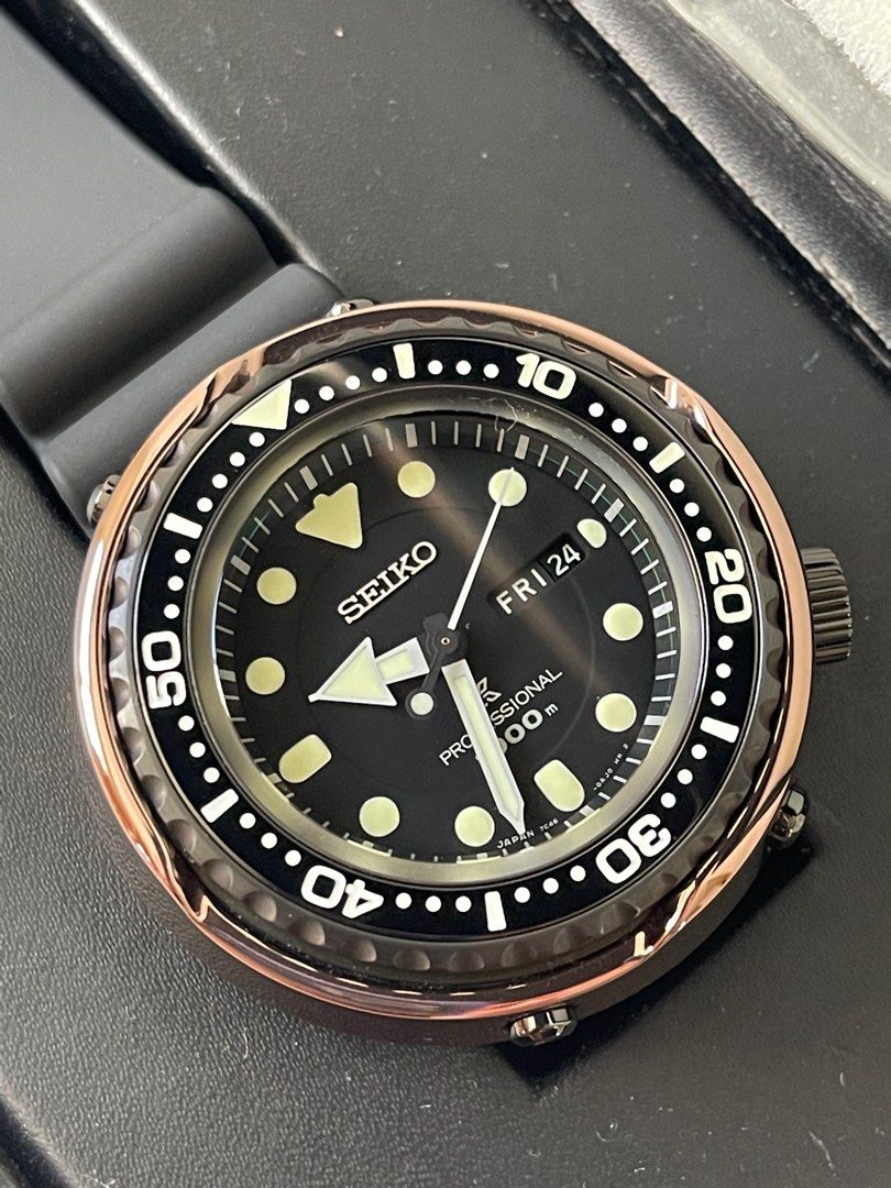 Seiko Violet Tuna SBBN042 Men s Fashion Watches Accessories Watches on Carousell