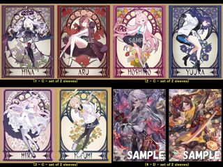 Card sleeves quintessential quintuplets For Sale | Toys & Games | Carousell  Singapore