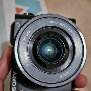 Sony 16-50mm kit lens with tiny fungus