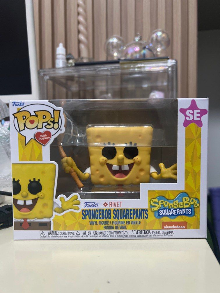 Spongebob Squarepants Funko Pop (Category: Designer & Blind Box Toys) located in Quezon City. Submitted by _beanieee (Listing ID 1300137222, Image 1). Description: - selling for below srp - brand new - was supposed to gift it but dupe na.