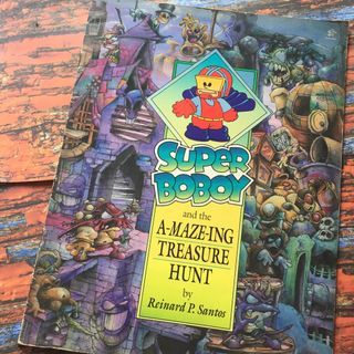 Super Boboy and the A-maze-ing Treasure Hunt
by Reinard P. Santos