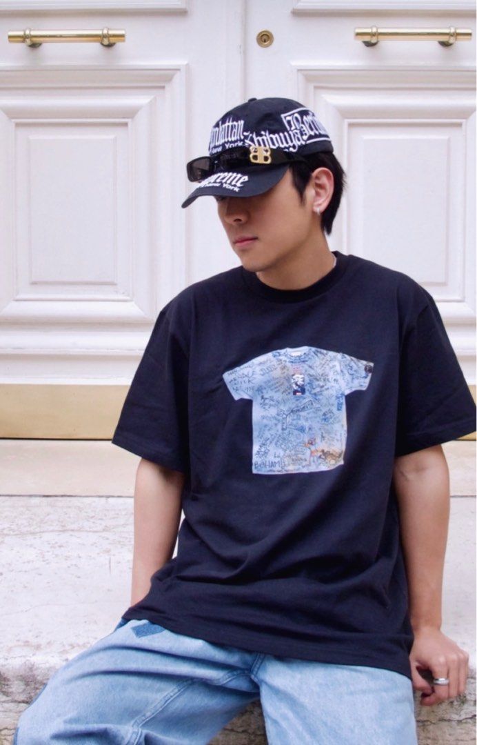 Supreme anniversary tee discount