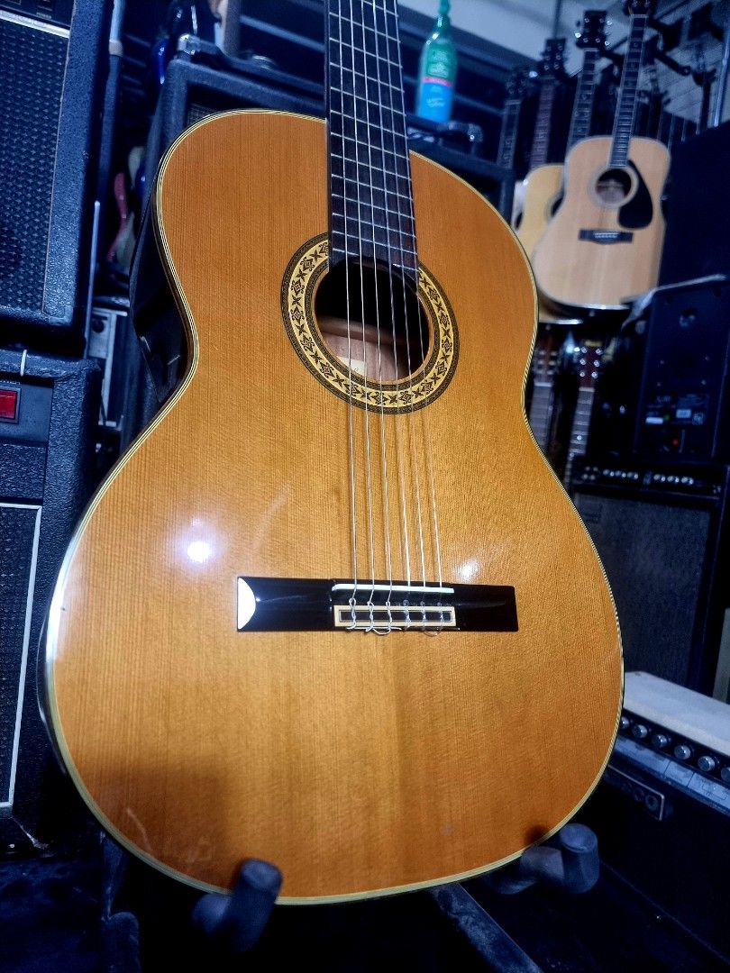 Takamine no.30 solid top classical guitar (Category: Musical Instruments) located in Binan City. Submitted by jamrock.music (Listing ID 1300201027, Image 2). Description: good condition 2ndhand used from japan "JAMROCK MUSIC STORE" JAPAN MUSICAL INSTRUMENTS Located@Blk28 lot6 st paul project 4 st Francis homes 7 SAN ANTONIO BINAN LAGUNA. *PIN@WAZE* JAMROCK MUSIC STORE St Paul project 4 Biñan Laguna the shop is closed.by appointment for pick up on