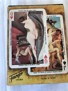 Vintage Playing Cards - The Nude in Art Fournier Vitoria 