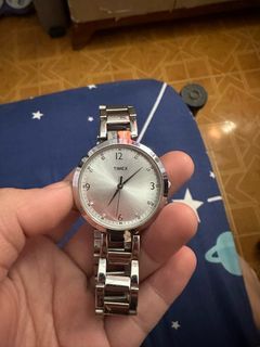 Timex Silver Watch