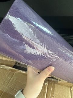 Tiny stain purple yoga mat